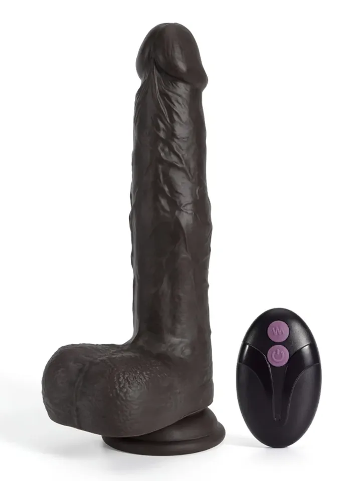 Idalis Vibrating, Thrusting & Rotating Dildo 23 cm - Vibruojantis dildo 3 [full]