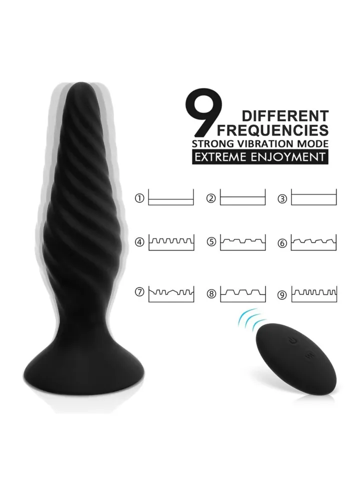 Idris Vibrating Anal Plug Set - Analiniai žaislai rinkinyje 2 [full]
