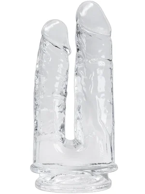 Imperium Jelly Double Dildo Clear - Dvigubas dildo 1