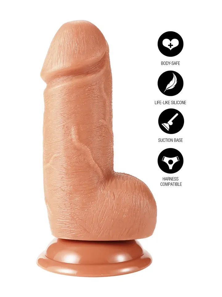 Inferno Realistic Dildo 16 cm - Gyvenimo dildo 1 [full]
