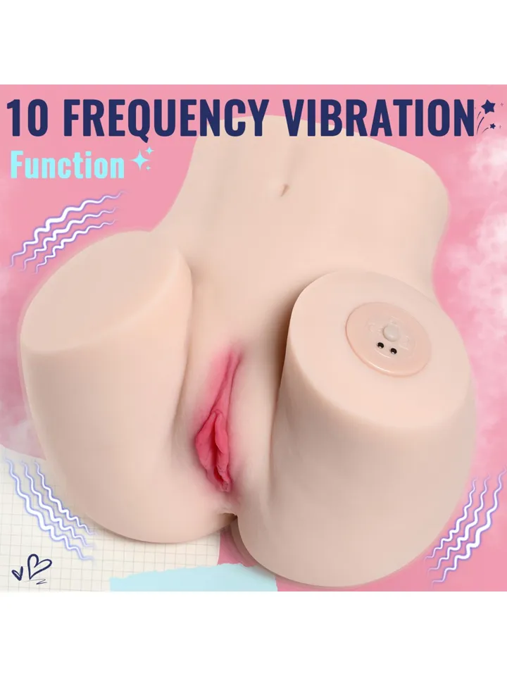 Inmay APP Control Vagina 2,5 kg - Sekso lėlė 2 [full]