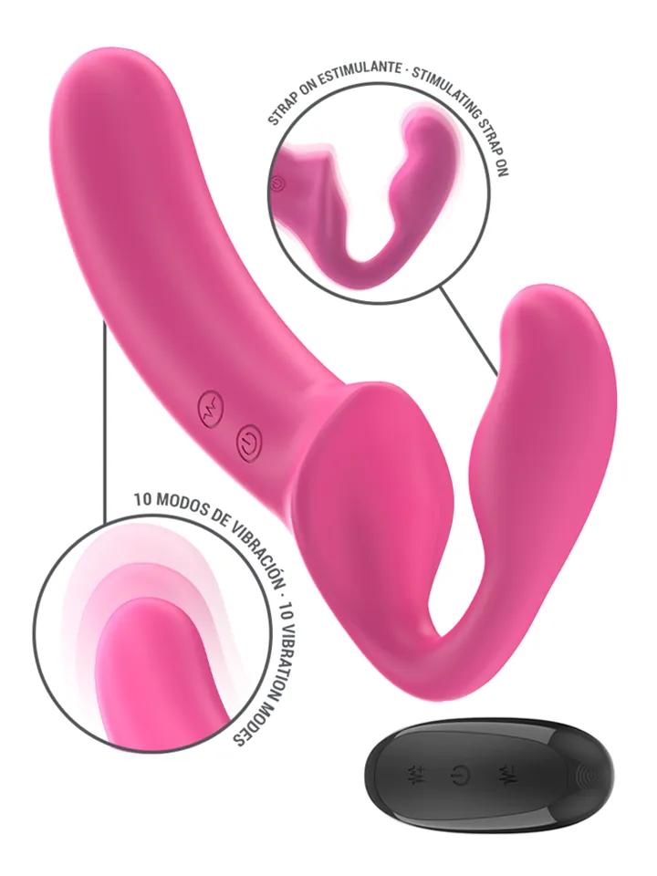Intense Amy Double Vibrator 20 cm - Vibruojantis dildo 1 [full]