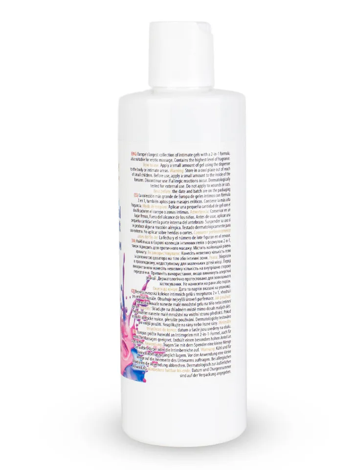 Intim & Massage Lubricant Bubble Gum 300 ml - Lubrikantas ir masažo losjonas 3 [full]