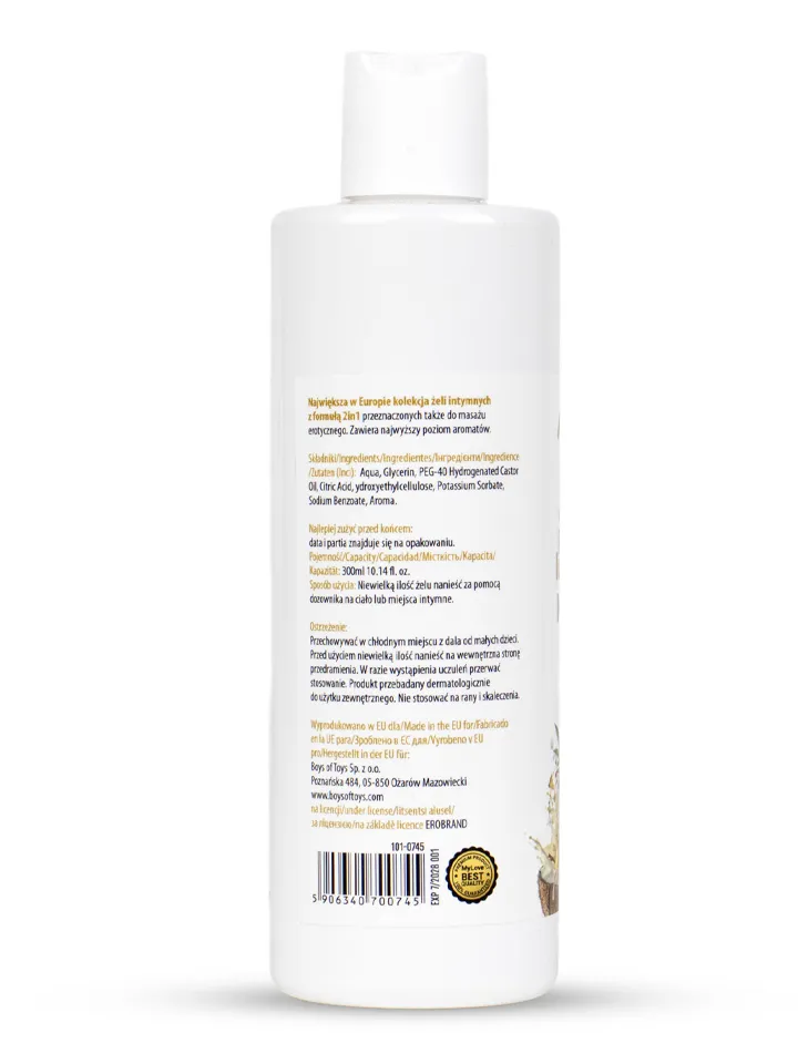 Intim & Massage Lubricant Malibu 300 ml - Lubrikantas ir masažo losjonas 2 [full]