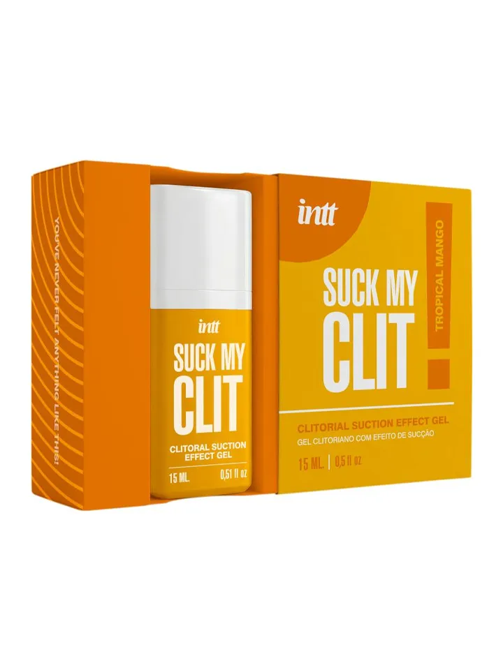 Intt Suck My Clit Gel Tropical Mango 15ml - Stimuliuojantis gelis 3 [full]