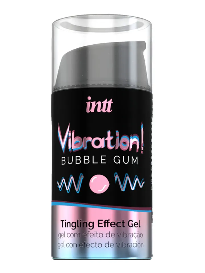 Intt Vibration! Bubble Gum Tingling Gel 15 ml - Stimuliuojantis gelis 1 [full]