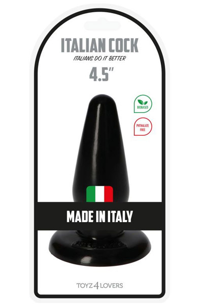 Ivo Italian Cock Anal Plug 12cm - Analinis kištukas 3