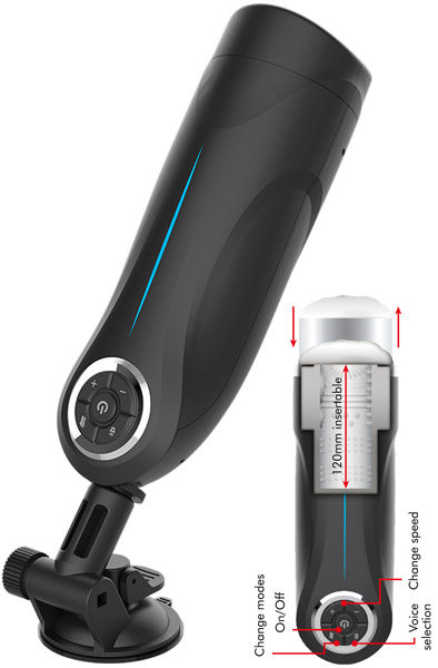 Jamyjob Milker Stroker Up & Down Function - Masturbatorius 1