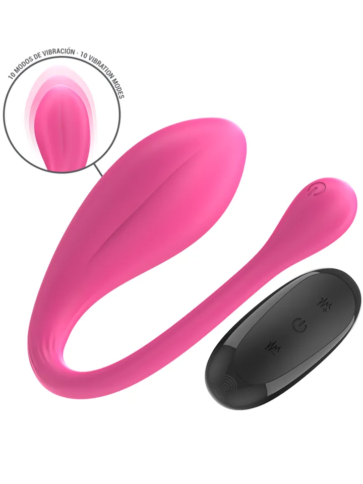 Janice U Vibrator Double Stimulation Remote - Vibruojantis kiaušinis 1