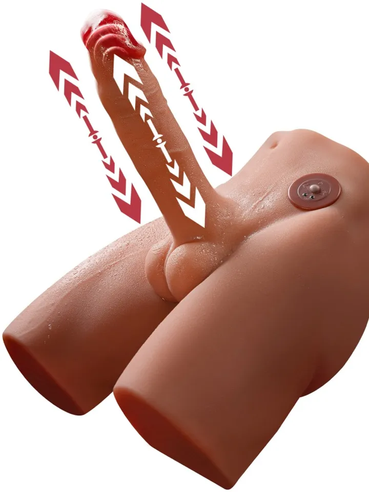 Jason Thrusting Dildo 17 cm - Sekso lėlė 4