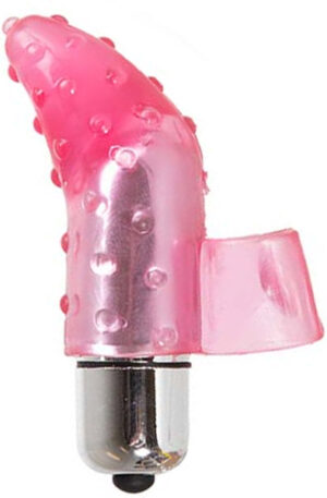 Jelly Fingervibrator with 10-Speed Bullet - Piršto vibratorius 1
