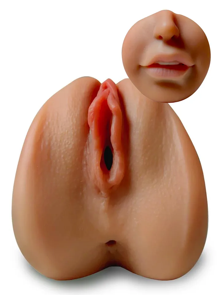 Jess Super Realistic Vagina, Anus & Mouth - Makšties masturbatorius 1 [full]
