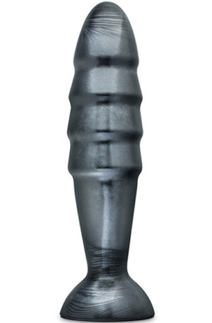 Jet Destructor Carbon Metallic Black Butt Plug - Papildomas „Girthy“ analinis kištukas 1