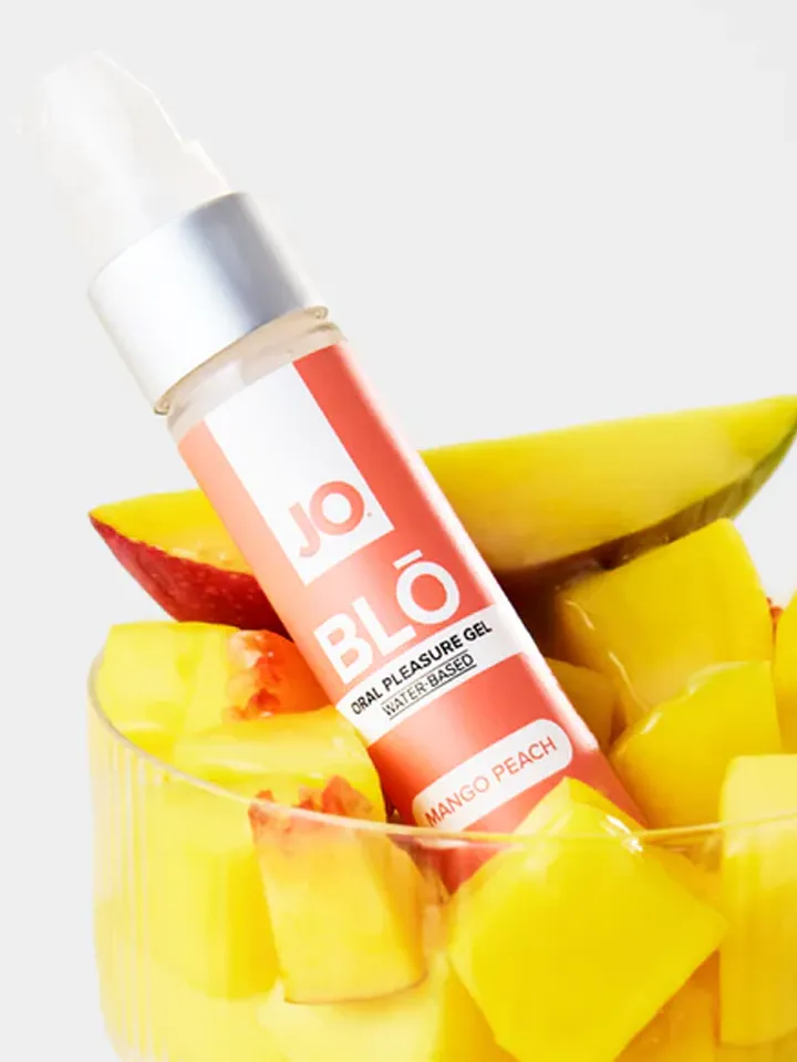 JO BLO Oral Pleasure Gel Mango Peach 30ml - Geresnis oralinis seksas 1 [full]