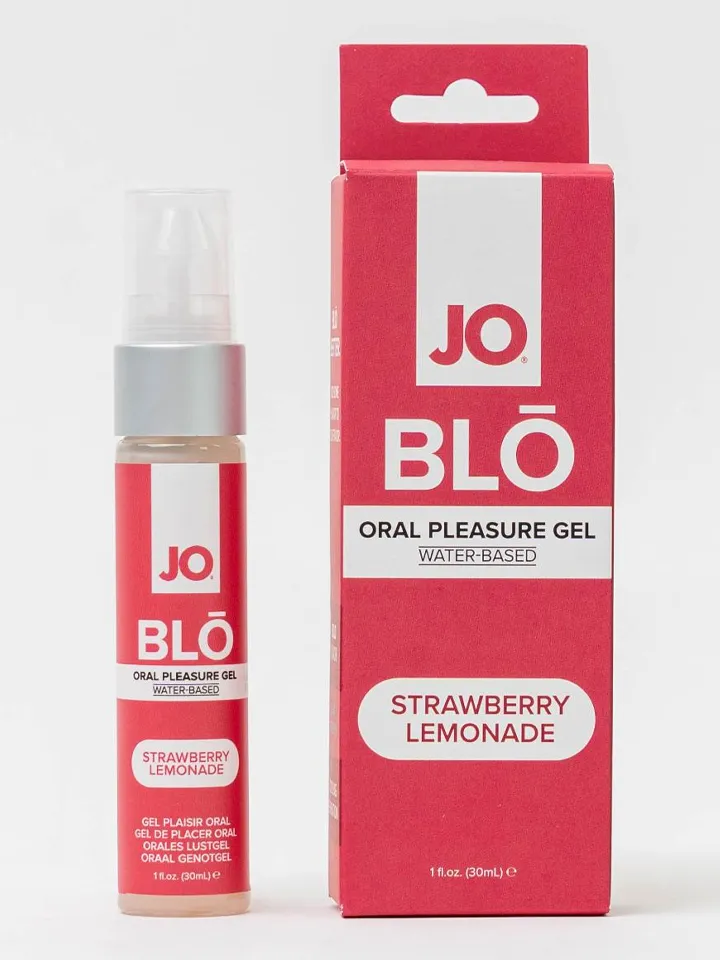 JO BLO Oral Pleasure Gel Strawberry Lemonade 30ml - Geresnis oralinis seksas 3 [full]