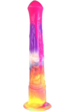 Jolly Star Glow-in-The-Dark Dildo 29,5 cm - Dragon dildo 1