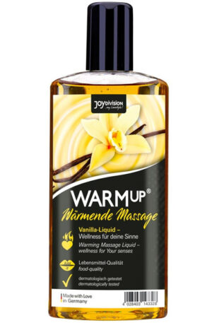 Joydivision Warm-up Massage Oil Vanilla 150ml - Masažo aliejaus vanilė 1