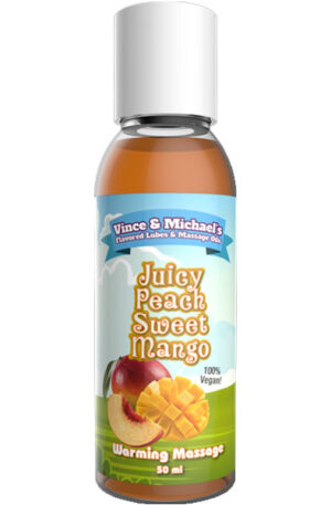 Juicy Peach Sweet Mango Warming Massage 50ml - Masažinis aliejus 1