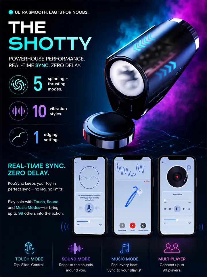 Kaotik Labs The Shotty - Automatinis masturbatorius 1 [full]