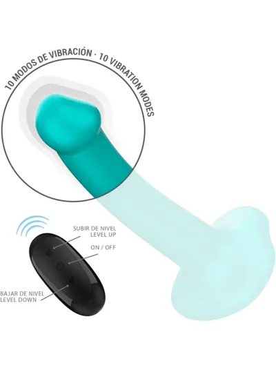 Katie Vibrator 10 Vibrations Remote Control - Vibruojantis dildo 5