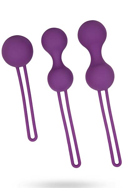 Kegel Balls Set Dark Purple - Kegelio rutuliai 2
