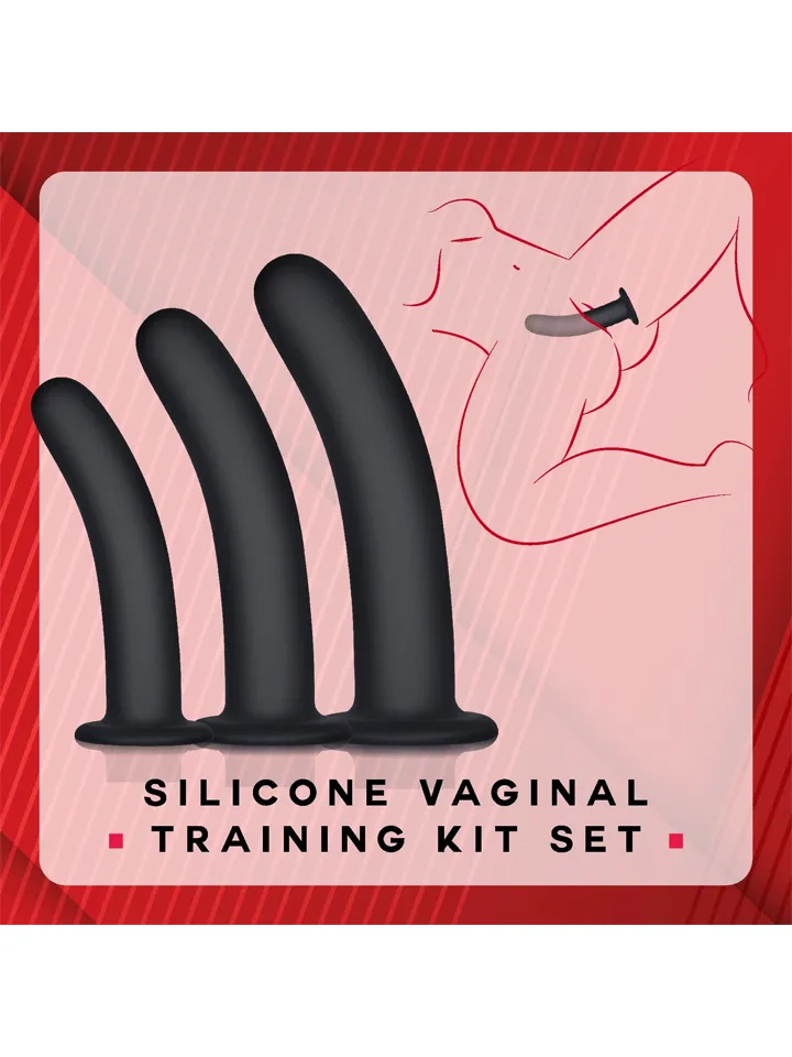 Kick Up Vaginal/Anal Training Kit Set - Dilatoriaus paketas 3 [full]
