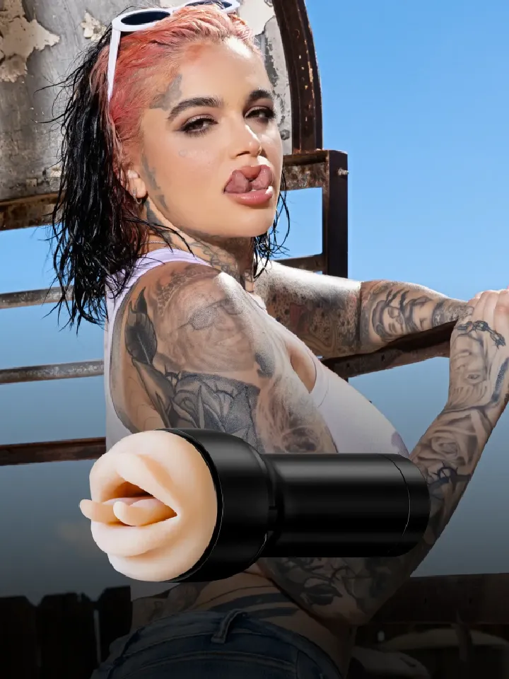 Kiiroo Feel Leigh Raven Split Tongue - Makšties masturbatorius 1 [full]