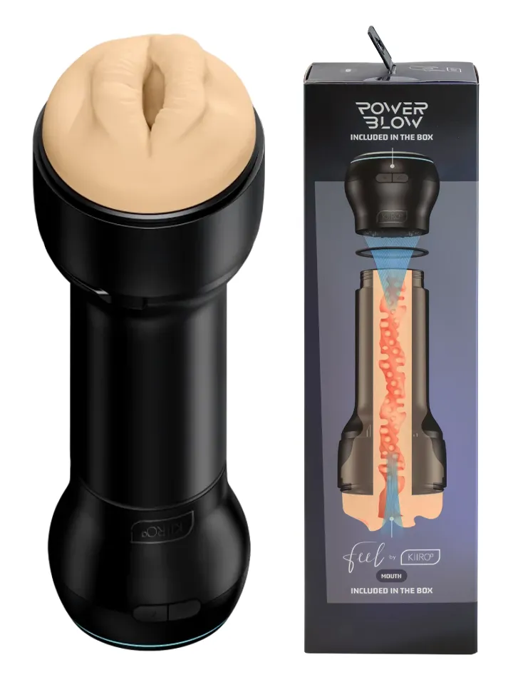 Kiiroo Feel Mouth & Powerblow Stroker Combo Set - Automatinis masturbatorius 1 [full]
