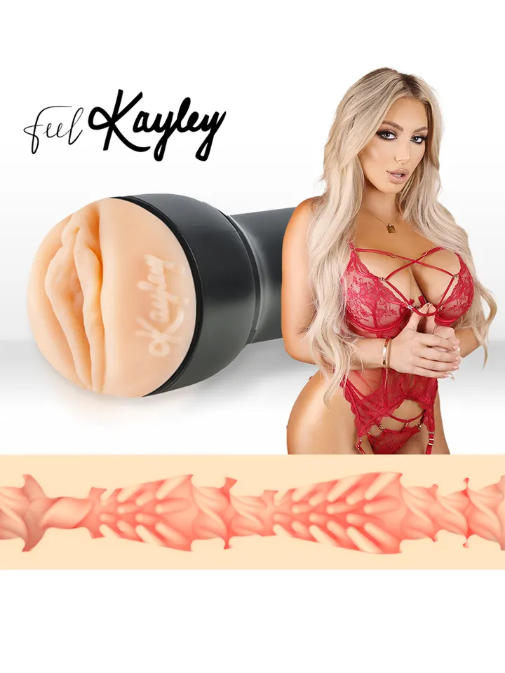 Kiiroo FeelStar Kayley Gunner Stroker - Makšties masturbatorius 1 [full]