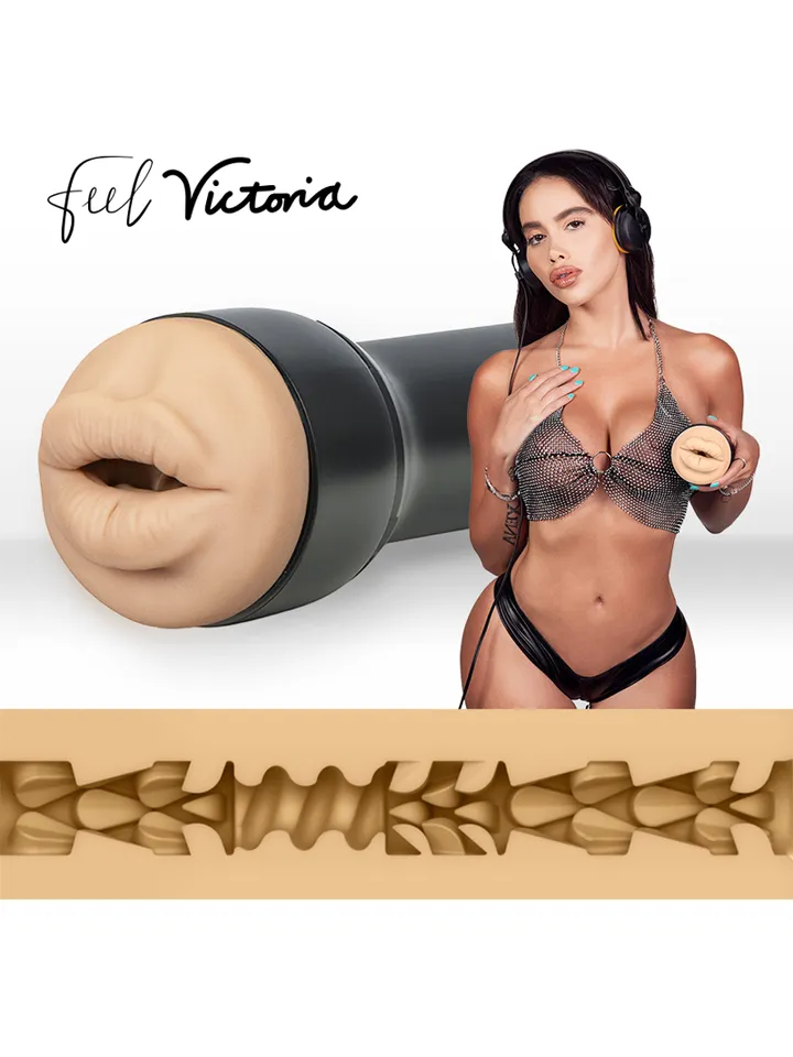 Kiiroo FeelStar Victoria June Mouth Stroker - Makšties masturbatorius 1 [full]