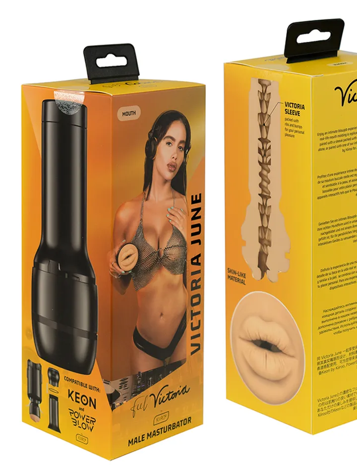 Kiiroo FeelStar Victoria June Mouth Stroker - Makšties masturbatorius 4 [full]