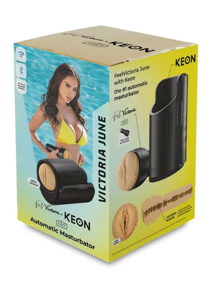 Kiiroo Keon Wifi Combo Victoria June Masturbator - Automatinis masturbatorius 3 [full]