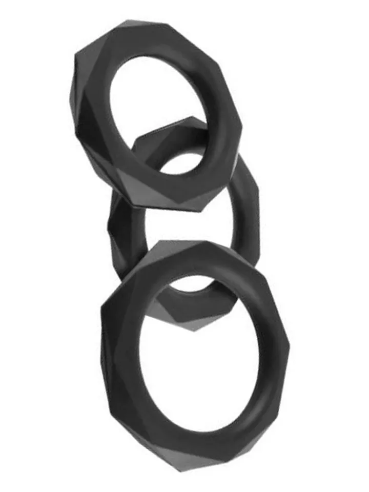 King Cock Kings Rings 3-pack - Gaidžio žiedo rinkinys 2 [full]