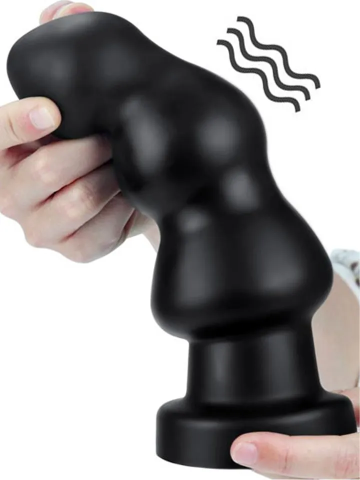 King Sized Vibrating Anal Rigger 20 cm - XL ButtPug 1 [full]