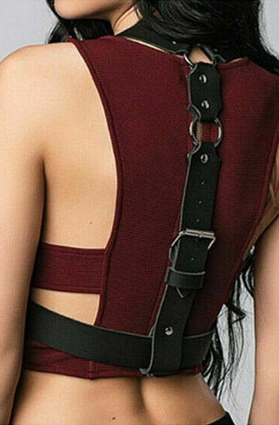 KinkHarness Xenia Harness Black - Vergavimas sele 2