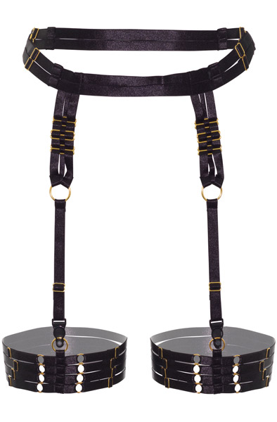 Kinky Diva Suspender Belt Deluxe - Keliaraiščio diržo laikiklis 2