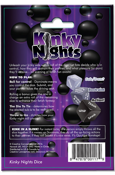 Kinky Nights Dare Dice - Kauliukų žaidimas 2