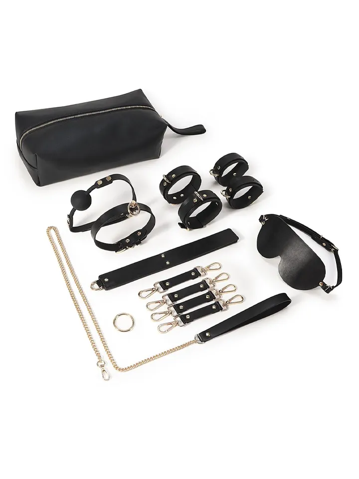 Kiotos BDSM Fancy Kit Black - Vergavimo rinkinys 1 [full]