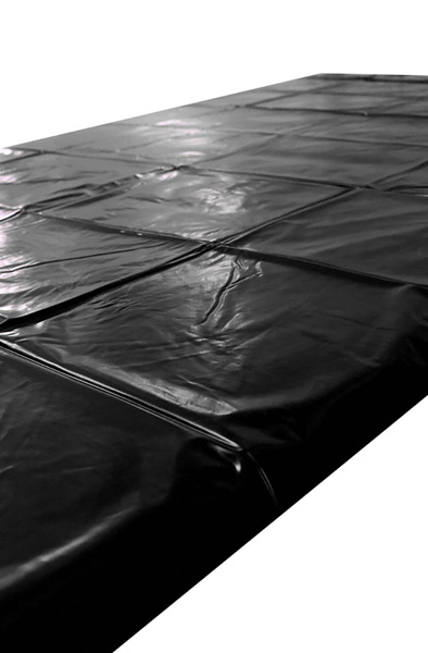 Kiotos Bed Sheet Cover Thin Black 220 x 130 cm - Sekso lakštai 3