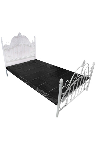Kiotos Bed Sheet Cover Thin Black 220 x 130 cm - Sekso lakštai 4