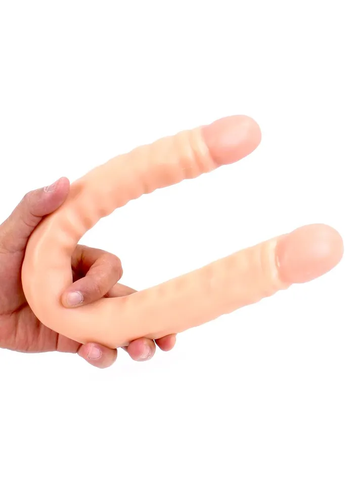 Kiotos COX Flesh 026 45 cm - Dvigubas dildo 1 [full]