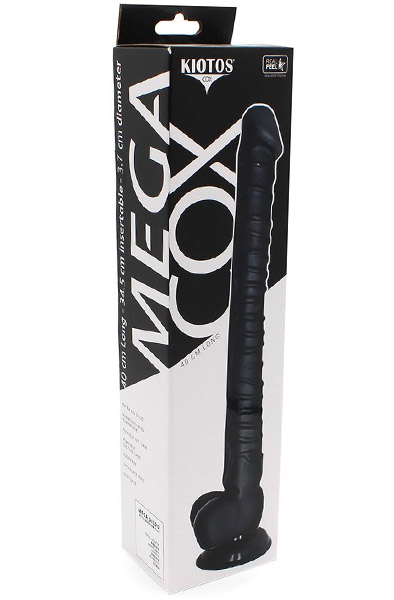 Kiotos Cox Mega Black 05 40 cm - Xl dildo 3