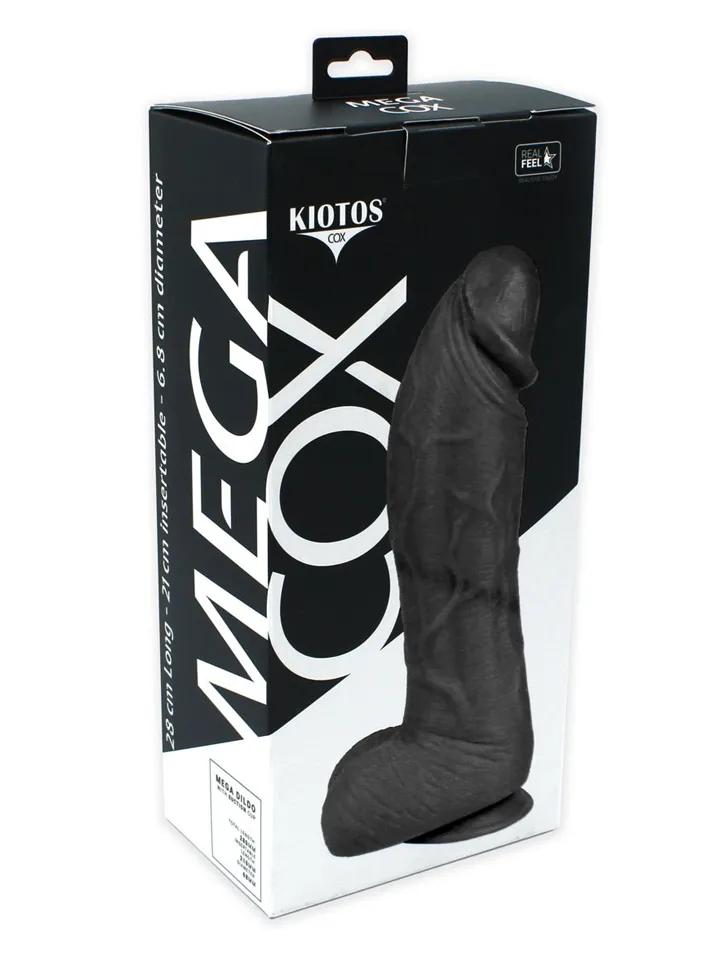 Kiotos Cox Mega Black Cock 28 cm - Xl dildo 4 [full]
