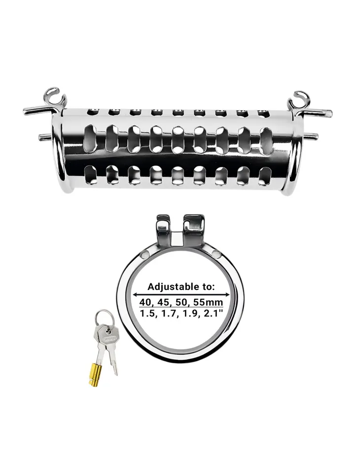 Kiotos Twin Cock Cage - Varpos narvas 4 [full]