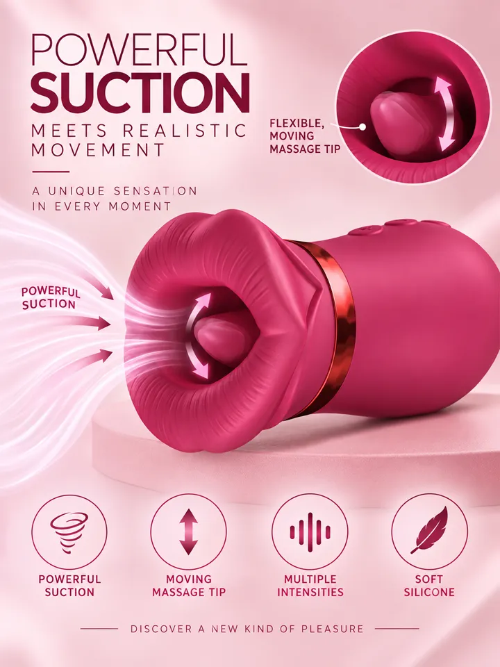 Kiss Me Deluxe Clitoral Suction Stimulator - Klitorinis vibratorius 1 [full]
