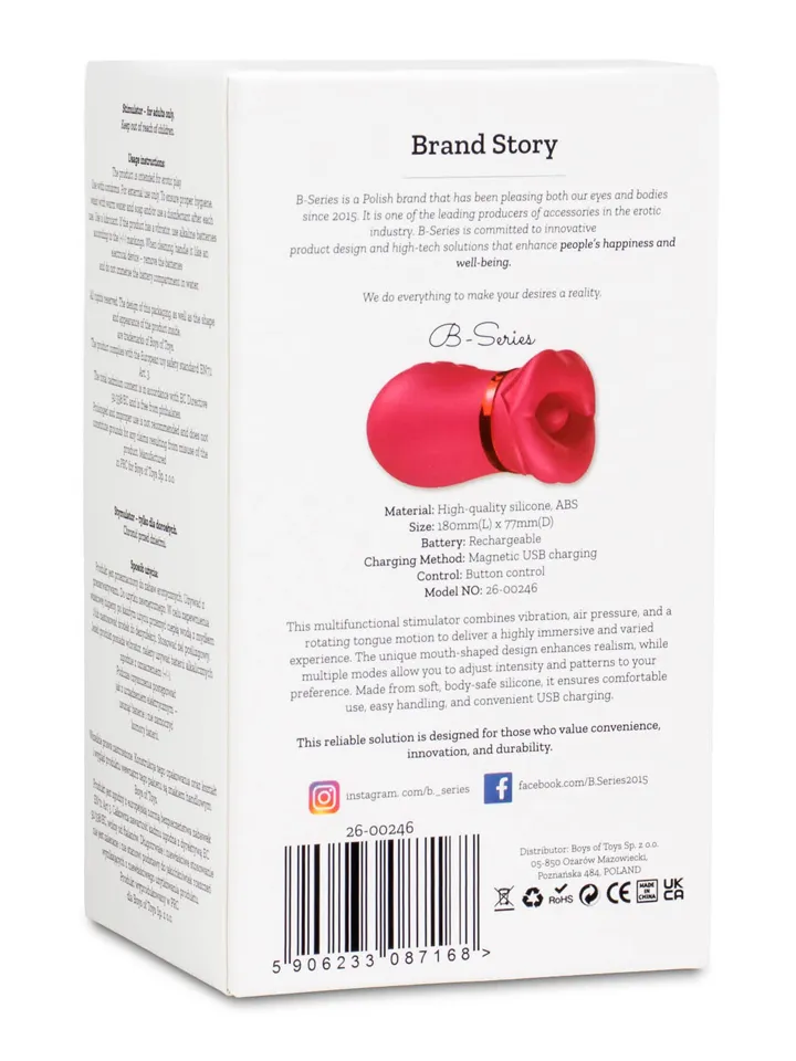 Kiss Me Deluxe Clitoral Suction Stimulator - Klitorinis vibratorius 5 [full]