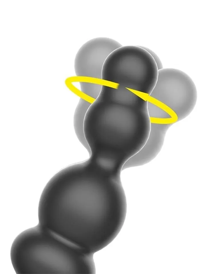 Klark Waving & Vibrating Plug With Remote - Prostatos vibratorius su varpos žiedu 3 [full]