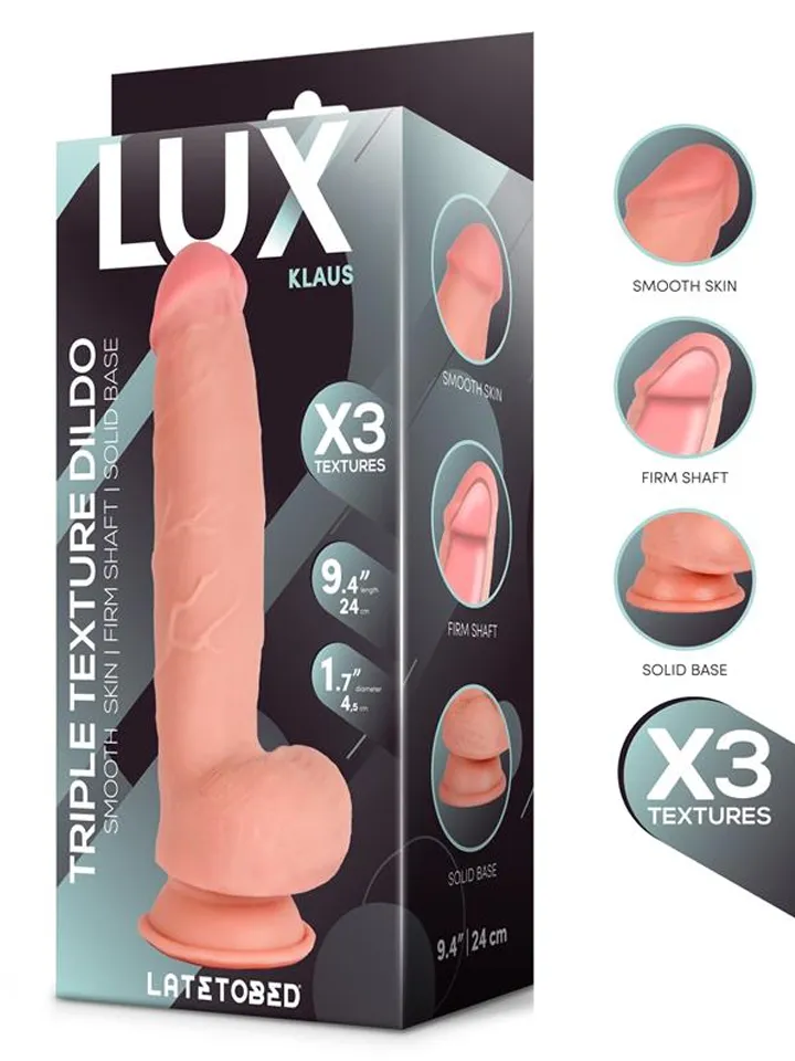 Klaus Triple Density Dildo 24 cm - Gyvenimo dildo 1 [full]