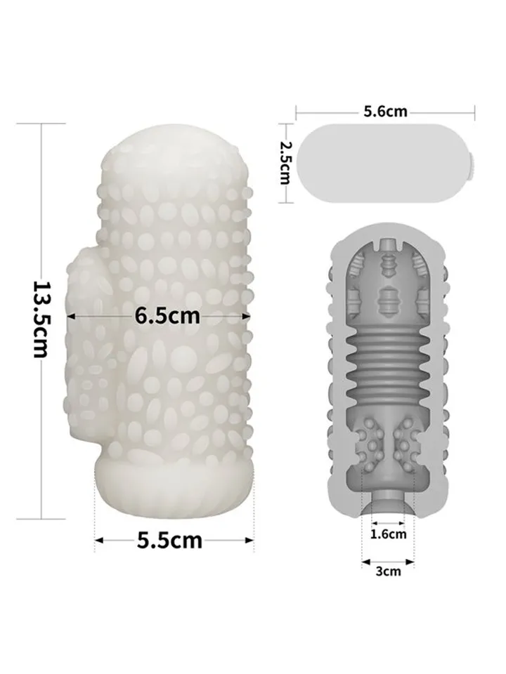 Knights Ring Vibrating Dual Purpose Sleeve-Drip - Vibruojantis varpos plėtra 4 [full]