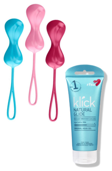 Knip-paket Satisfyer balls & RFSU Glidmedel - Pasiūlymai 1